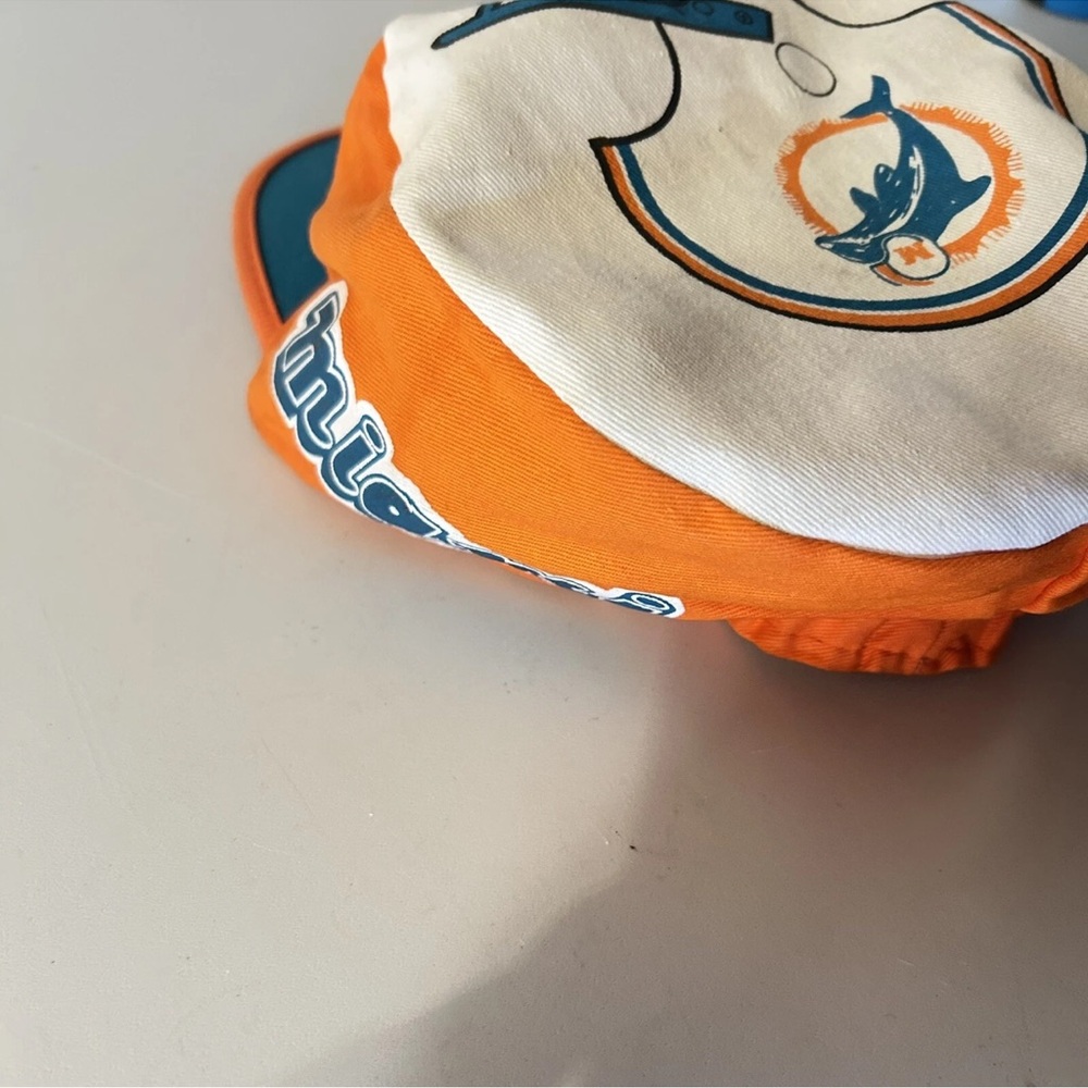 NFL Miami Dolphins White, Orange & Teal Camp Hat - Picture 7 of 12